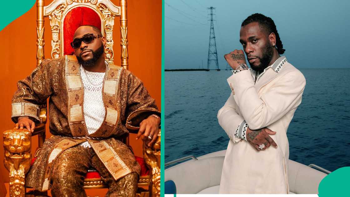 Burna Boy and Davido collided Burna Boy and Davido collided