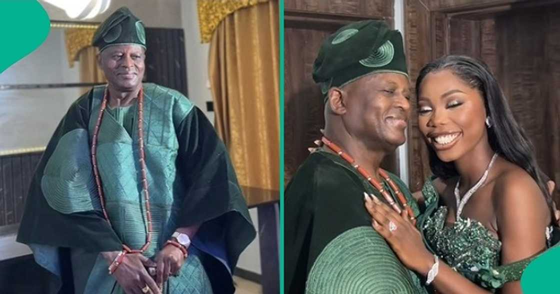 Lady's wedding video goes viral as she ties knot with older man Lady's wedding video goes viral as she ties knot with older man