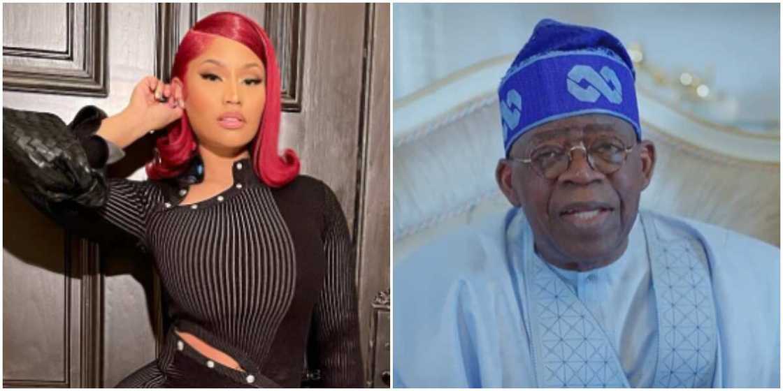 Nicki Minaj, Bola Ahmed Tinubu Nicki Minaj, Bola Ahmed Tinubu