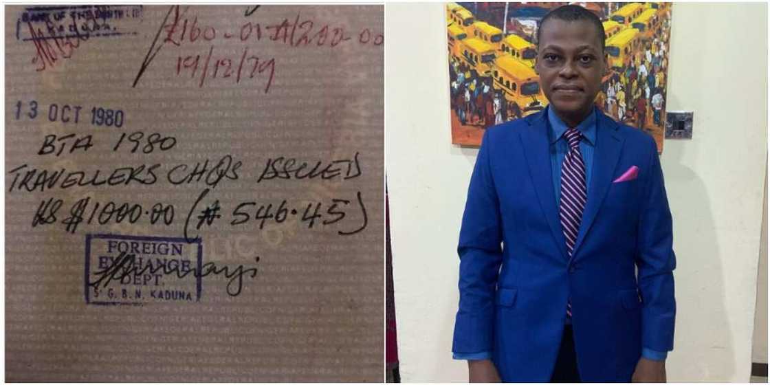 Good old days: Massive Reactions as Nigerian Man Shares Ticket Showing when $1,000 was N546 Good old days: Massive Reactions as Nigerian Man Shares Ticket Showing when $1,000 was N546