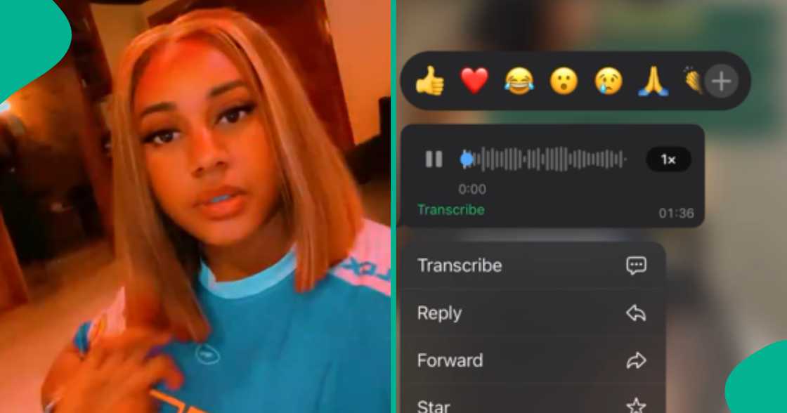 Lady displays message her toxic former boyfriend sent after 7 years of breaking up, many react Lady displays message her toxic former boyfriend sent after 7 years of breaking up, many react