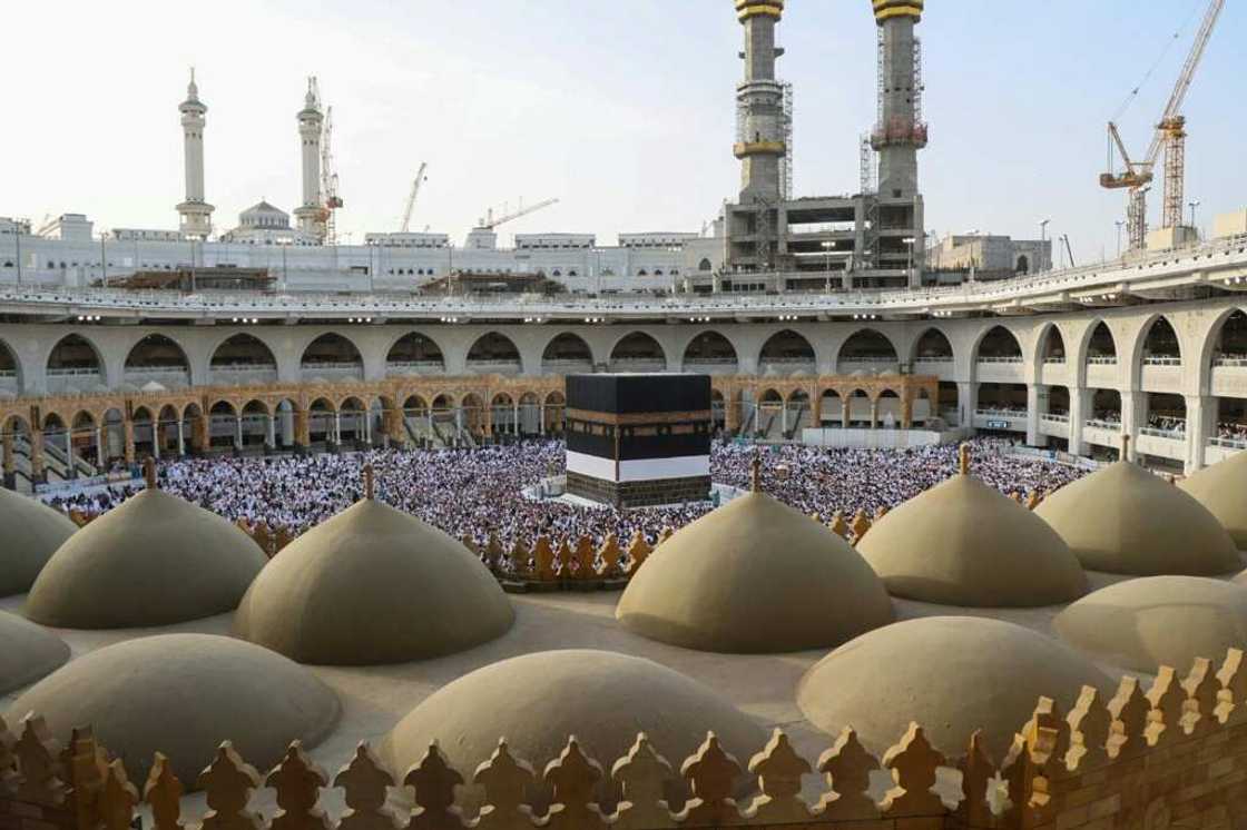For two years pilgrims not already in Saudi Arabia were barred because of Covid pandemic curbs For two years pilgrims not already in Saudi Arabia were barred because of Covid pandemic curbs