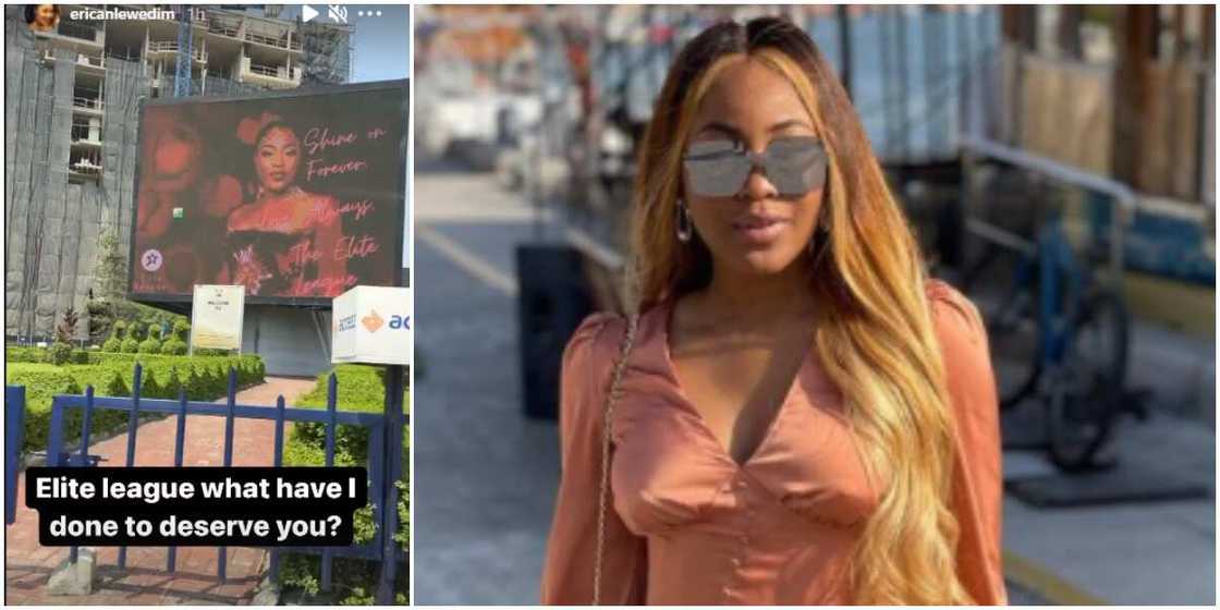 Erica's fans plaster her face on billboards across Lagos as they countdown to her birthday Erica's fans plaster her face on billboards across Lagos as they countdown to her birthday