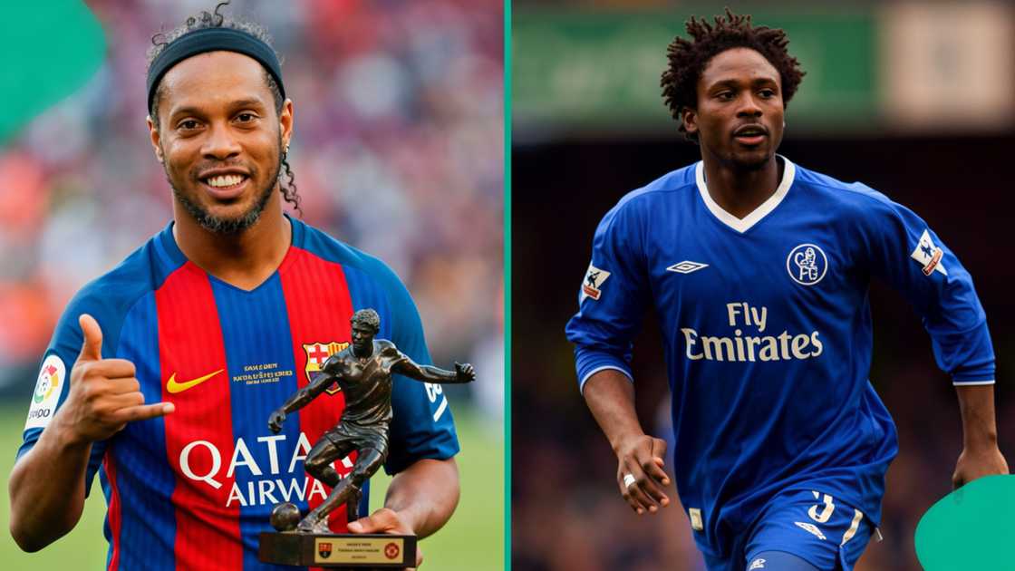 Celestine Babayaro, Ronaldinho, Nigeria, Barcelona, Footballers who are broke