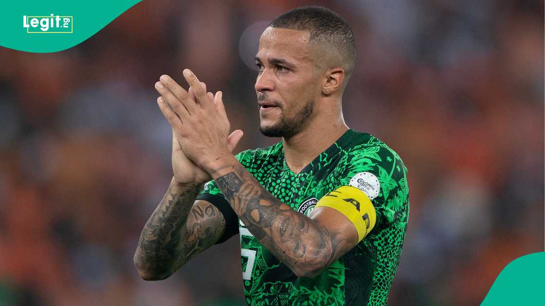 William Troost-Ekong, Super Eagles, Nigeria, World Cup playoff, Rabat, Morocco. William Troost-Ekong, Super Eagles, Nigeria, World Cup playoff, Rabat, Morocco.