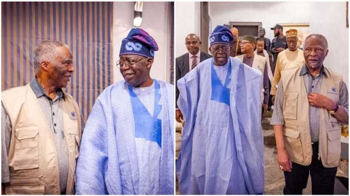 Bola Tinubu/Thabo Mbeki/Nigeria/South Africa/APC/2023 Election Bola Tinubu/Thabo Mbeki/Nigeria/South Africa/APC/2023 Election