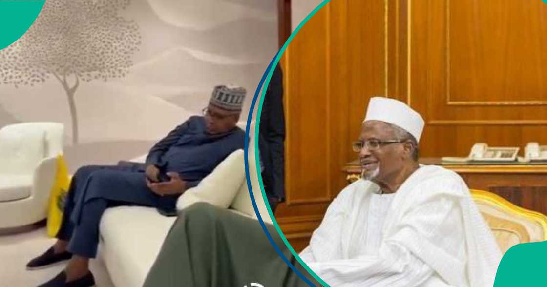 Dangote yayin rakiyar gawar Dangtata daga Dubai zuwa Madina