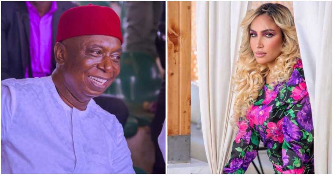 Photos of Ned Nwoko and Laila Charani