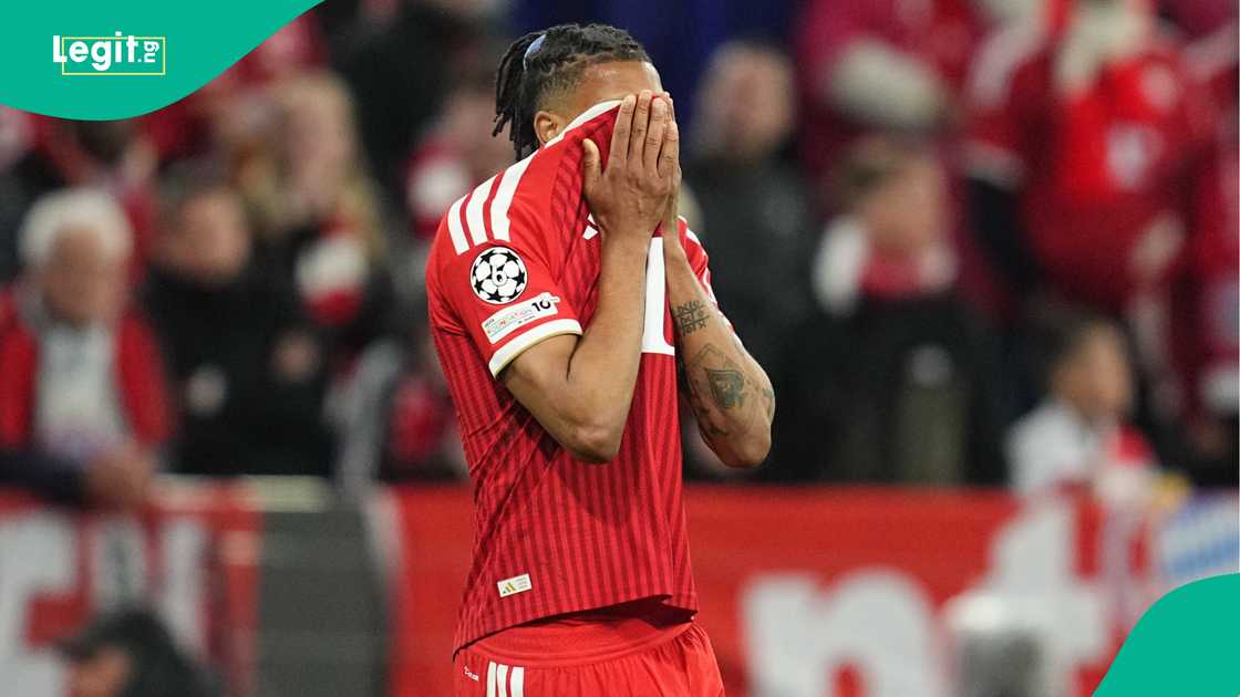 Michael Olise, PSG, Bayern Munich, Allianz Arena, UEFA Champions League. Michael Olise, PSG, Bayern Munich, Allianz Arena, UEFA Champions League.