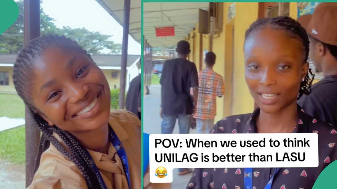 Two ladies who graduated from LASU. Two ladies who graduated from LASU.