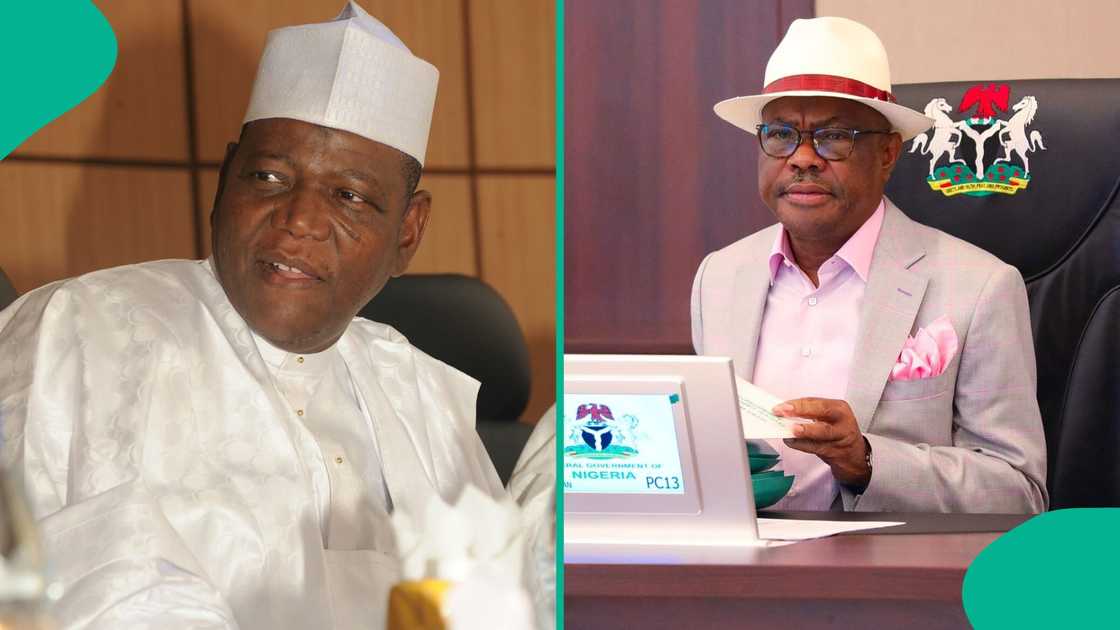 The former governor of Jigawa, Sule Lamido accuses FCT minister Nyesom Wike of being a mole for the APC in the PDP. The former governor of Jigawa, Sule Lamido accuses FCT minister Nyesom Wike of being a mole for the APC in the PDP.