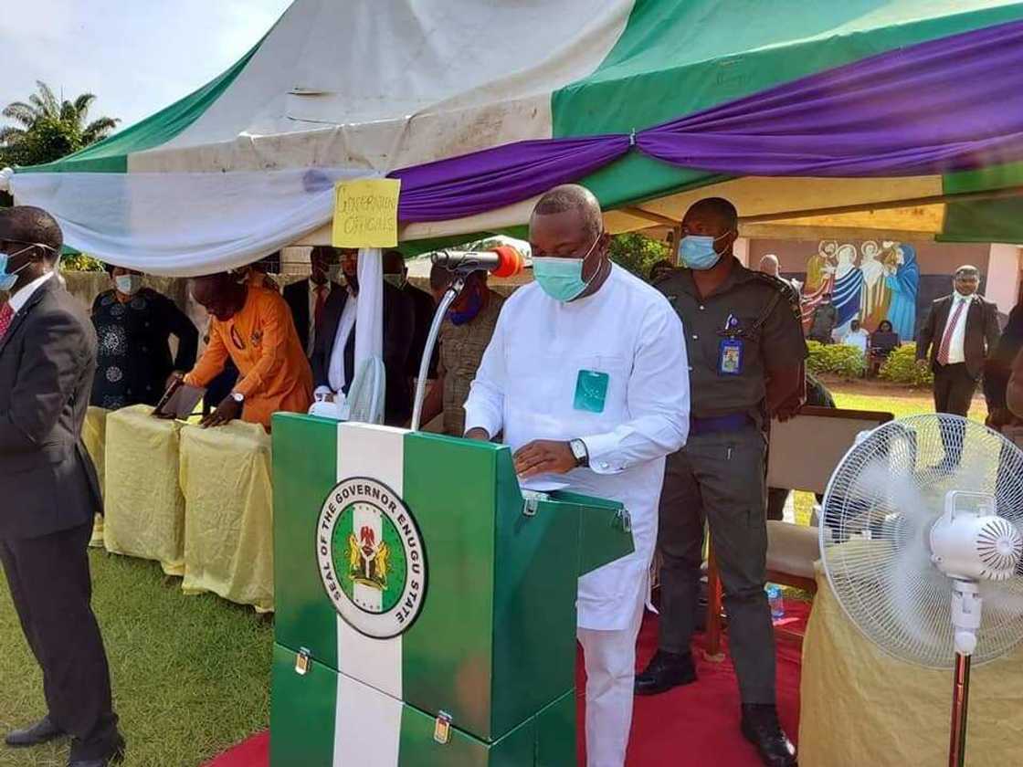 Gov Ifeanyi Ugwuanyi @ 57: The Man on the Mission to Fulfill Enugu's Founding Fathers' Dreams Gov Ifeanyi Ugwuanyi @ 57: The Man on the Mission to Fulfill Enugu's Founding Fathers' Dreams