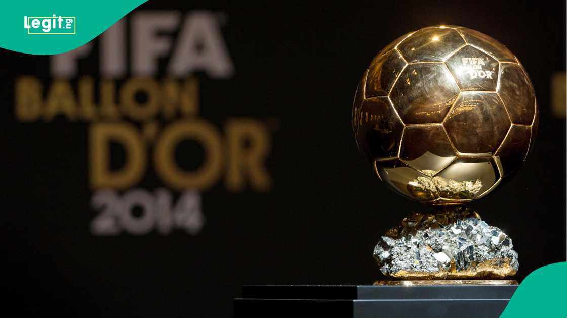 The Ballon d'Or trophy on display in Zurich, Switzerland. Photo by Philipp Schmidli The Ballon d'Or trophy on display in Zurich, Switzerland. Photo by Philipp Schmidli