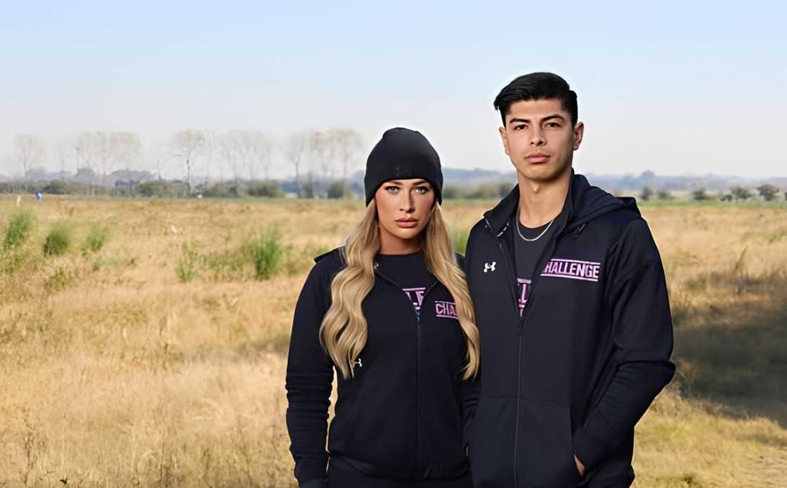 Reality stars Olivia Kaiser and Horacio Gutierrez