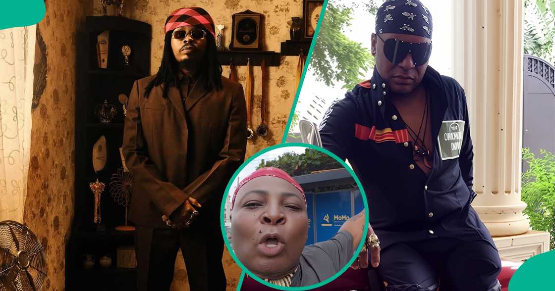 Charley Boy visits Olamide baddo bus stop, video trends. Charley Boy visits Olamide baddo bus stop, video trends.