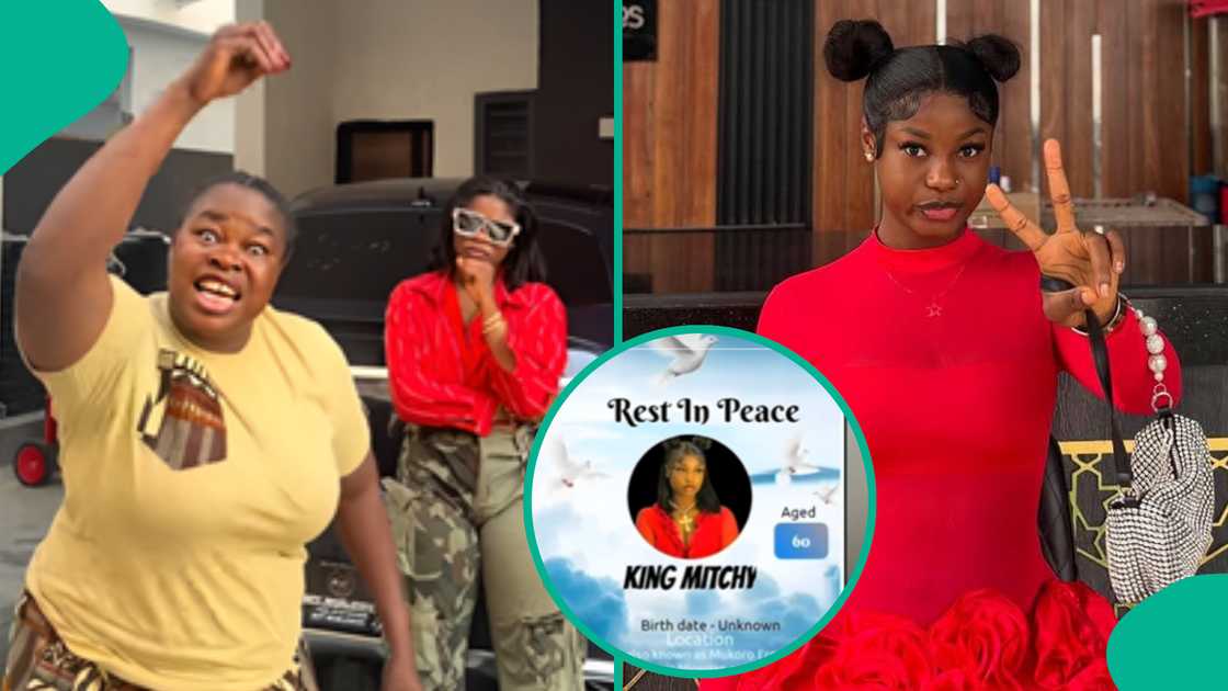 King Mitchy's mother's old video resurfaces on social media after her viral stunt. King Mitchy's mother's old video resurfaces on social media after her viral stunt.