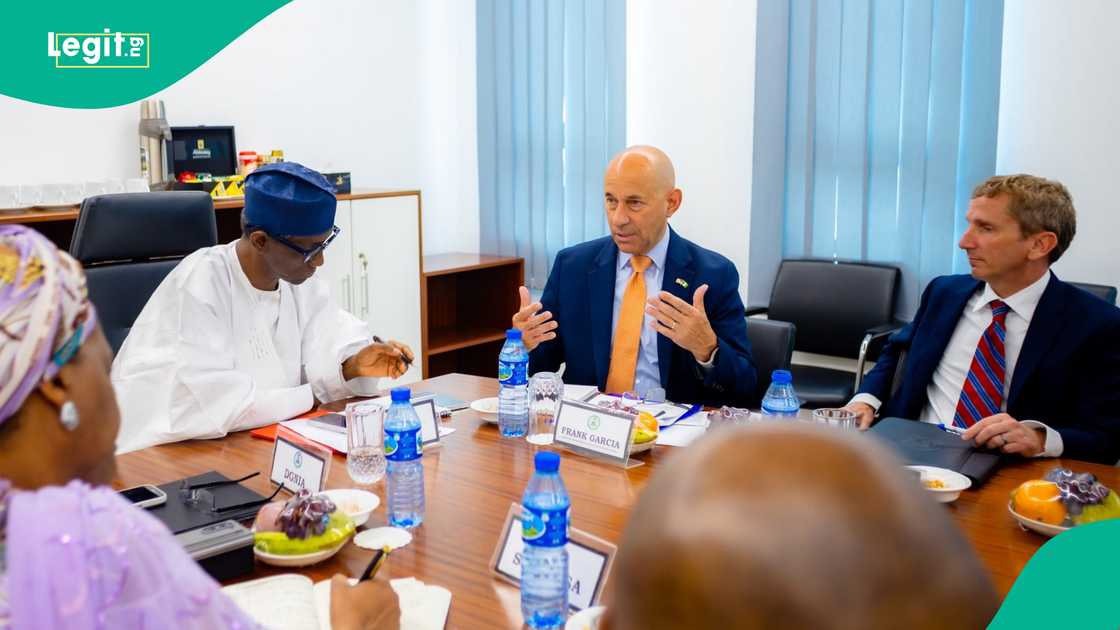 "Deeper security ties: Ribadu welcomes US’s Frank Garcia on historic visit" "Deeper security ties: Ribadu welcomes US’s Frank Garcia on historic visit"