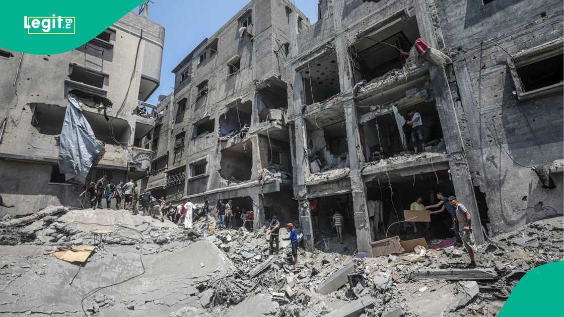 Widespread destruction in Gaza following the outbreak of the Israel-Hamas war. Widespread destruction in Gaza following the outbreak of the Israel-Hamas war.