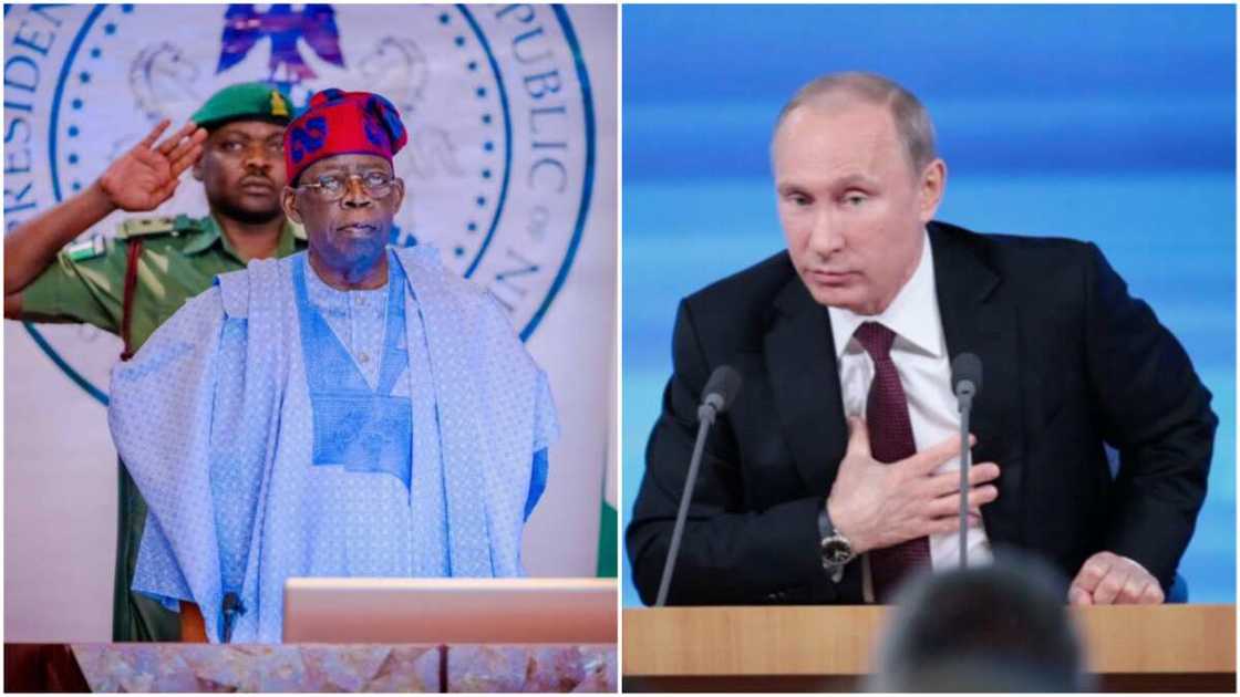 Bola Tinubu/Vladimir Putin/NNPP/APC/Morocco/Ivory Coast/Benin/Liberia/Republic of Guinea/ Cote d’Ivoire Bola Tinubu/Vladimir Putin/NNPP/APC/Morocco/Ivory Coast/Benin/Liberia/Republic of Guinea/ Cote d’Ivoire