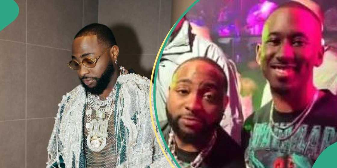 Fan shares how he gave Davido the unavailable T-shirt he made for him. Fan shares how he gave Davido the unavailable T-shirt he made for him.