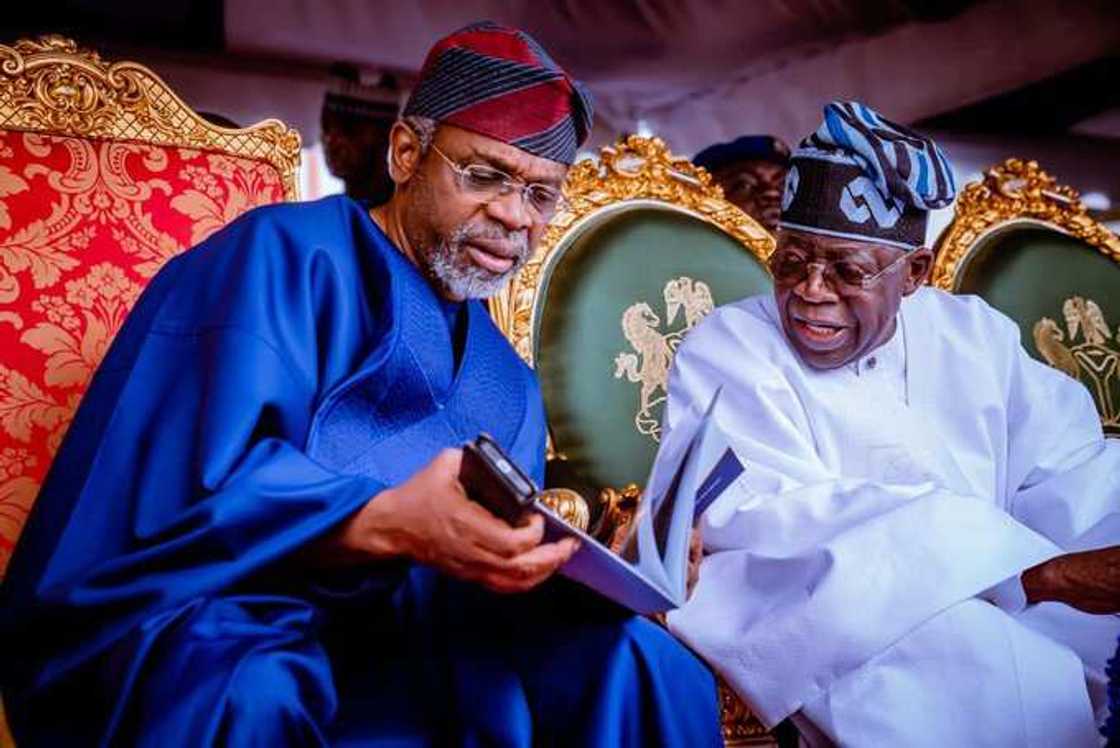 Femi Gbajabiamila da shugaba Tinubu.