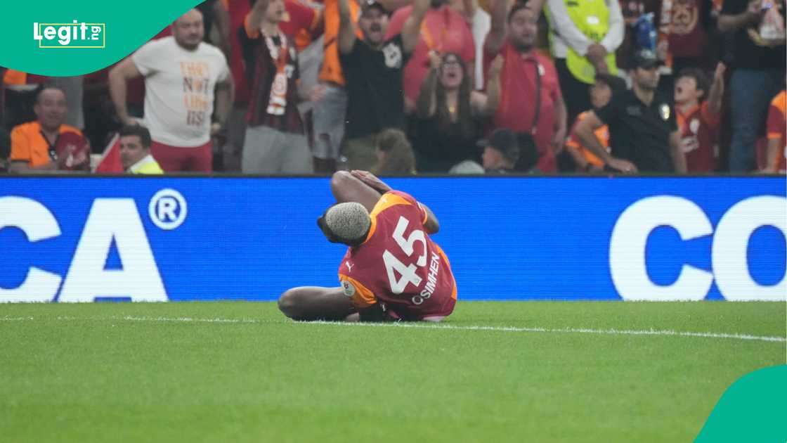 Victor Osimhen, Galatasaray, Caykur Rizespor, Rams Park, Istanbul, Turkiye. Victor Osimhen, Galatasaray, Caykur Rizespor, Rams Park, Istanbul, Turkiye.