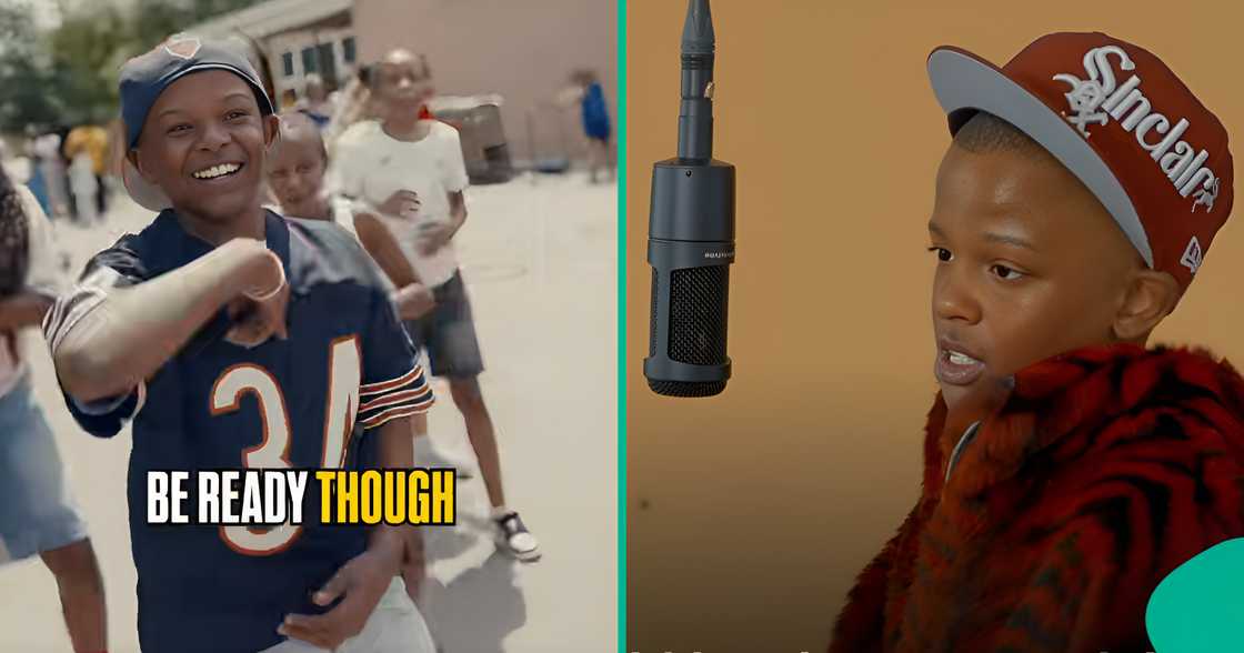 Nine-year-old boy Young Roddo releases rap song.