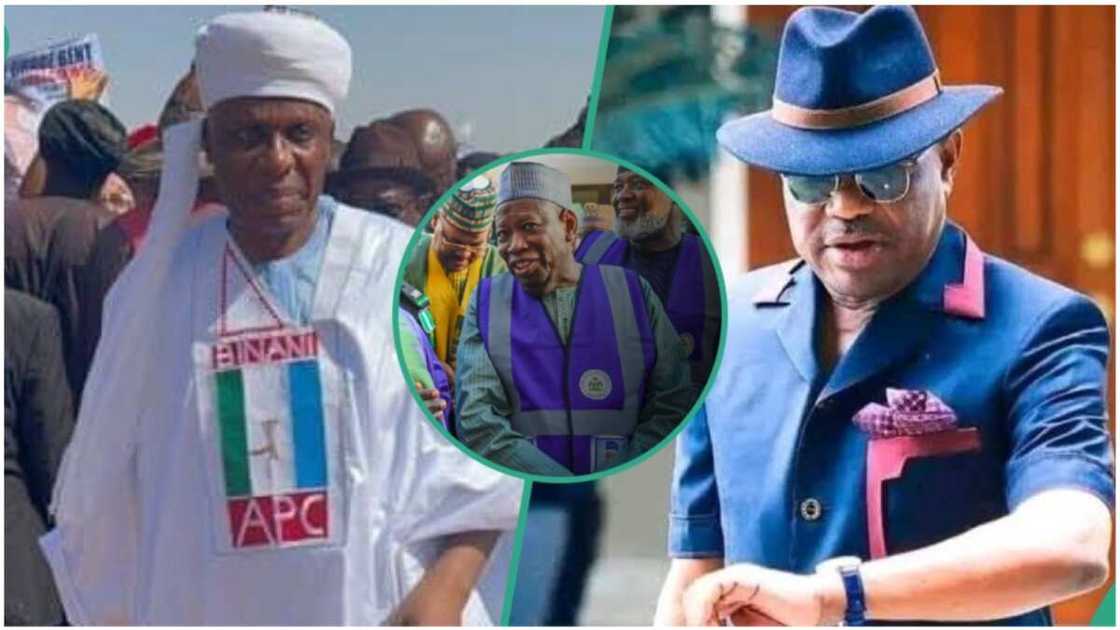 Nyesom Wike/Abdullahi Ganduje/Rotimi Amaechi/Rivers State/APC/PDP/2023 Election Nyesom Wike/Abdullahi Ganduje/Rotimi Amaechi/Rivers State/APC/PDP/2023 Election
