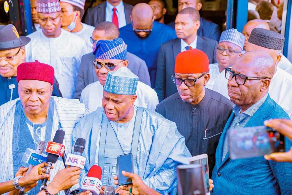 PDP vice presidential screening, Atiku Abubakar, Ifeanyi Okowa, Governor Nyesom Wike PDP vice presidential screening, Atiku Abubakar, Ifeanyi Okowa, Governor Nyesom Wike