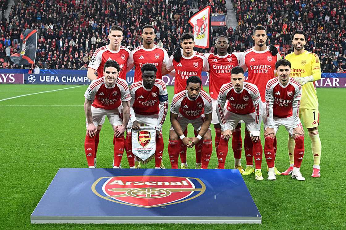 Arsenal F.C players lineup Arsenal F.C players lineup