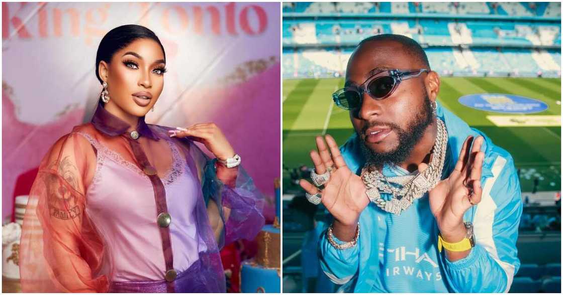 Tonto Dikeh, Davido