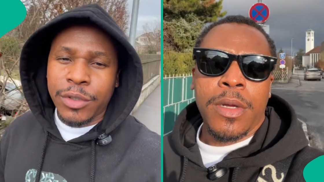 Nigerian man who relocated to Austria shares why he can't appreciate God for his successful relocation Nigerian man who relocated to Austria shares why he can't appreciate God for his successful relocation