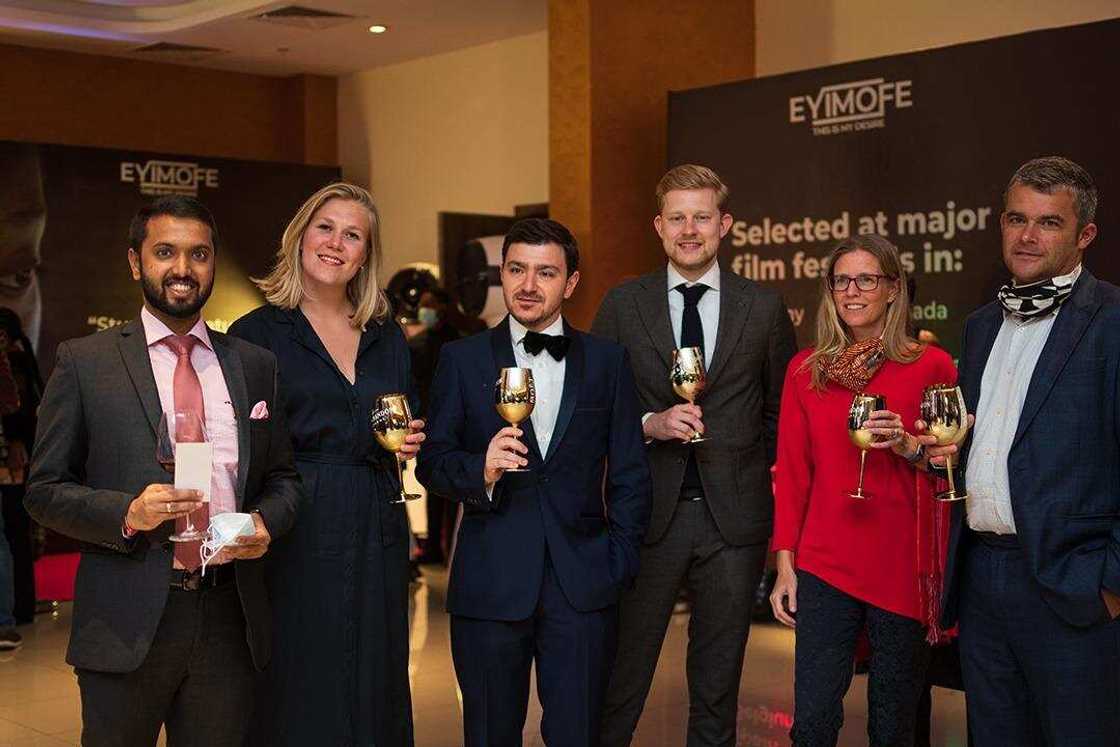 Photos from Award Winning Nollywood Movie, Eyimofe Premiere in Lagos