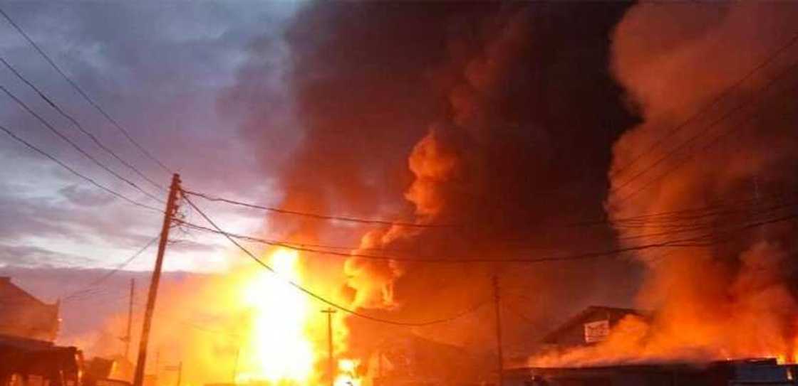 Fire outbreak, Lagos Island, Lagos state police, Fire Service Fire outbreak, Lagos Island, Lagos state police, Fire Service