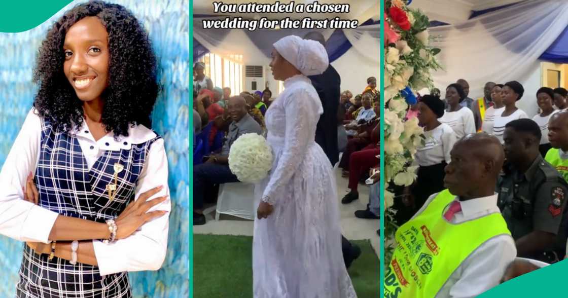 Lady shares video after attending Lord's Chosen church wedding, generates buzz online Lady shares video after attending Lord's Chosen church wedding, generates buzz online