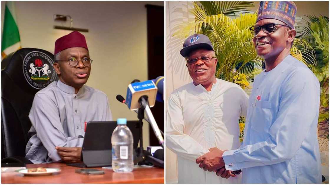 Governors Umahi, El-Rufai Divided over Who is Real APC Chairman between Buni and Sani Bello Governors Umahi, El-Rufai Divided over Who is Real APC Chairman between Buni and Sani Bello