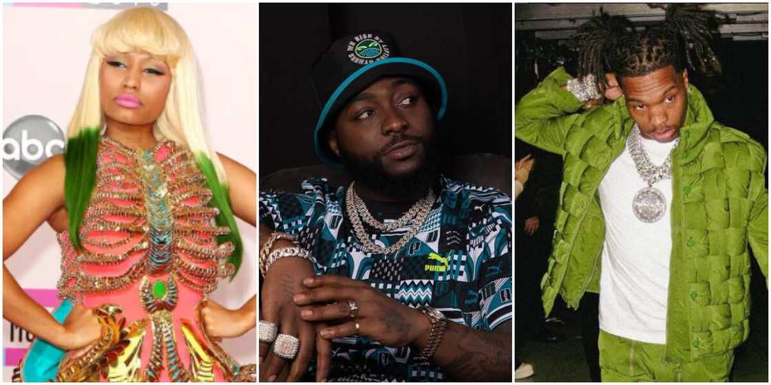 Nicki Minaj, Davido, Lil Baby