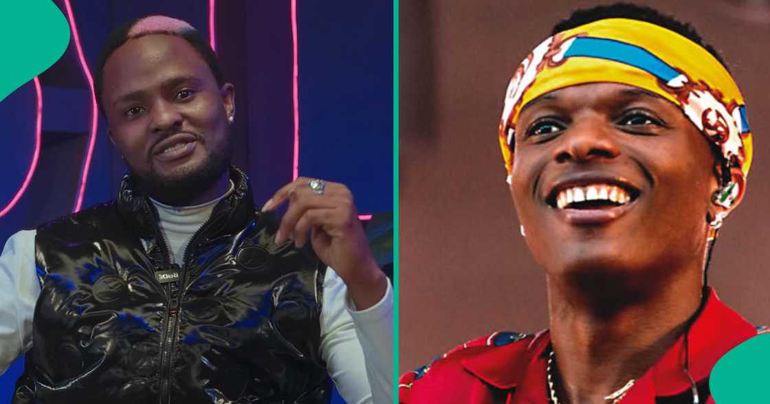 Wizkid and Fido at a nightclub. Wizkid and Fido at a nightclub.