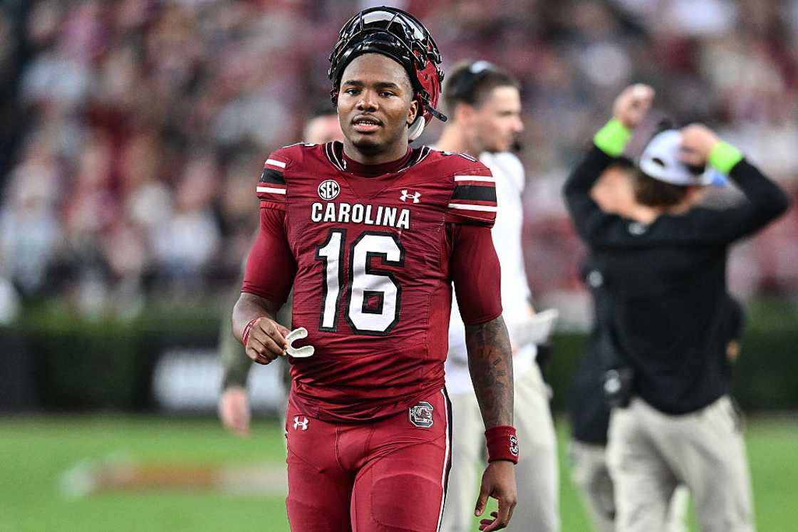 Lanorris Sellers at Williams-Brice Stadium Lanorris Sellers at Williams-Brice Stadium