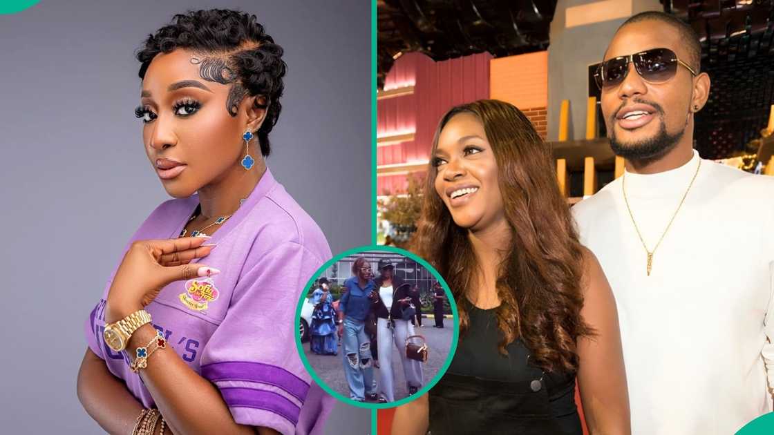 Prominent Nigerian actors Ini Edo and Omoni Oboli land in Abia state to attend the wake keep of late colleague Alexx Ekubo Prominent Nigerian actors Ini Edo and Omoni Oboli land in Abia state to attend the wake keep of late colleague Alexx Ekubo