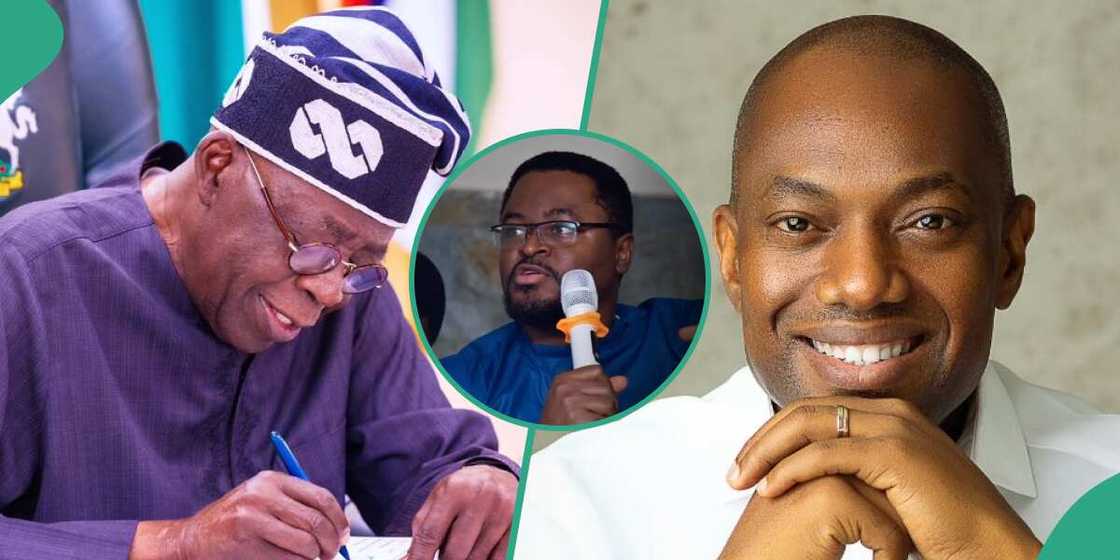 Bola Tinubu, presidential media team, Mr. Fela Durotoye, Mr. Fredrick Nwabufo Bola Tinubu, presidential media team, Mr. Fela Durotoye, Mr. Fredrick Nwabufo