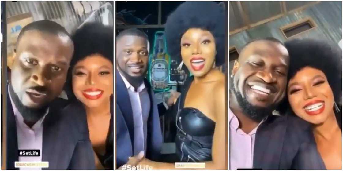 Singer Peter Okoye to Feature in Nollywood Movie, Seen Acting Lovey-Dovey With Nancy Isimeh on Set Singer Peter Okoye to Feature in Nollywood Movie, Seen Acting Lovey-Dovey With Nancy Isimeh on Set