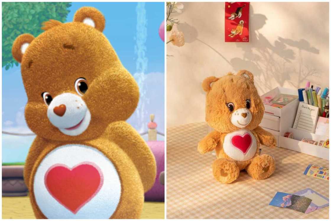 Care Bear names and colours Care Bear names and colours
