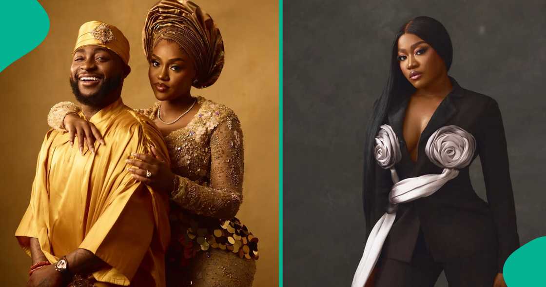 Davido celebrates Chioma's sister. Davido celebrates Chioma's sister.