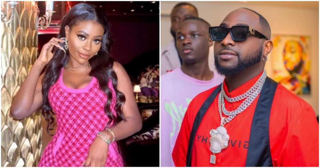 Davido's baby mama Sophia debunks pregnancy gist. Davido's baby mama Sophia debunks pregnancy gist.