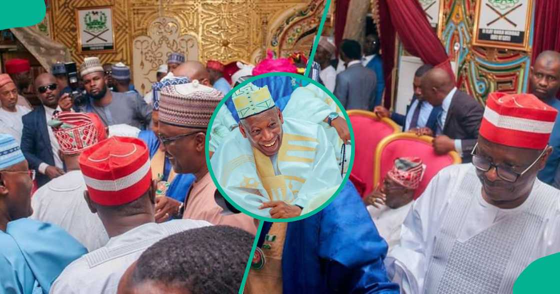 Ganduje bai halarci daurin auren yar Kwankwaso ba Ganduje bai halarci daurin auren yar Kwankwaso ba