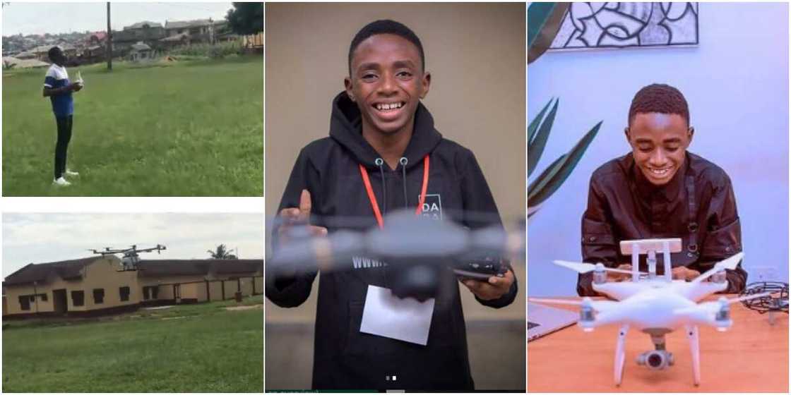 David Opateyibo built Nigeria's first locally made drone David Opateyibo built Nigeria's first locally made drone