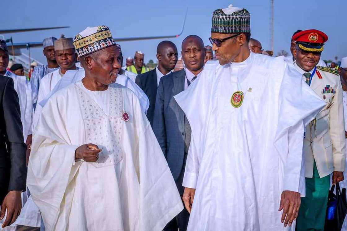 Buhari da Aminu Bello Masari Buhari da Aminu Bello Masari