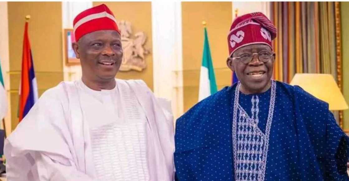 Hankalin Tinubu yafi karkata ga Kwankwaso Hankalin Tinubu yafi karkata ga Kwankwaso