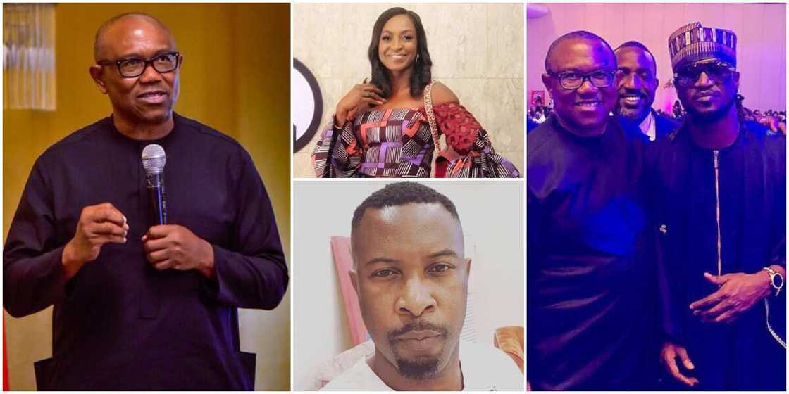 Peter Obi: 7 celebrities supportin ghim Peter Obi: 7 celebrities supportin ghim